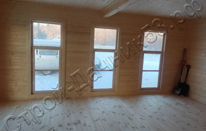 5 Каркасный дом Д-15, 9x8м, 72 М², Республика Карелия, посёлок Пряжа, урочище Шаньгимо (5)